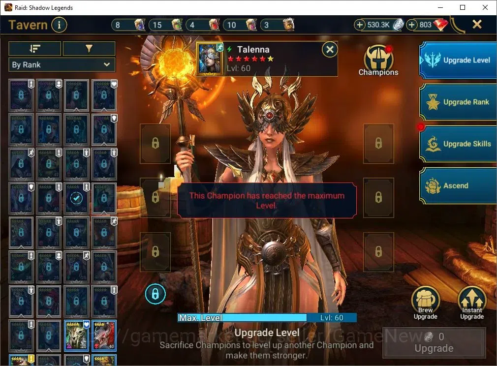 Raid: Shadow Legends Accounts Mid-Game Lv 47|916K Power|23 Legend(Talenna,Ninja,Harima,Artax,Chalco,Mc 13