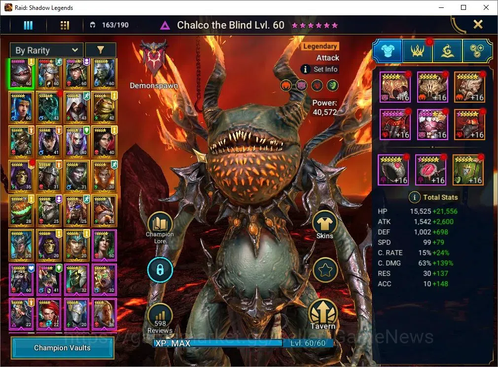 Raid: Shadow Legends Accounts Mid-Game Lv 47|916K Power|23 Legend(Talenna,Ninja,Harima,Artax,Chalco,Mc 6
