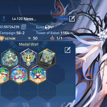 Mobile Legends: Adventure Accounts Global|Lv.120|45749k Power|Camp 56-2|Vip 8|Hero 152|3 UR|11 Awaken|1 Epic Skin|6 Elite