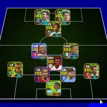eFootball Accounts Legends & Iconic Players Android|18 Epic Francesco Totti,Roberto Carlos,David Villa,Luis