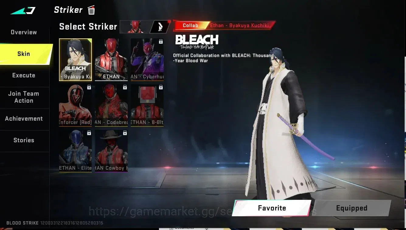 Blood Strike Accounts ASIA|ULTRA[NOVA-Scarlet Queen]|Colab BLEACH[Byakuy image 5