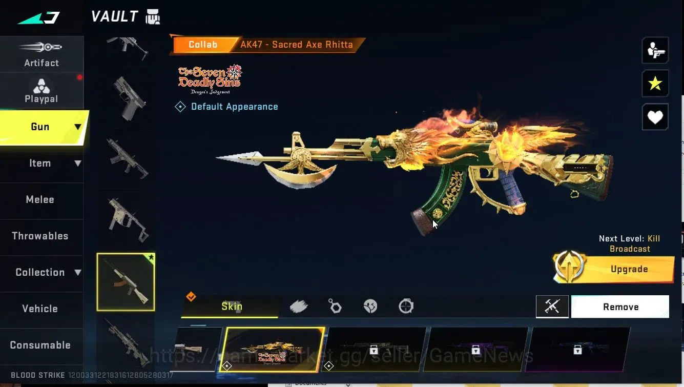 Blood Strike Accounts ASIA|ULTRA[NOVA-Scarlet Queen]|Colab BLEACH[Byakuy image 6