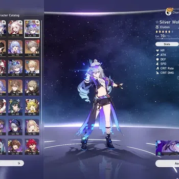Honkai Star Rail Accounts Others ASIA|TL 60|11 Limited|Prem Team (SW999,Sparxie,Eva,Archer)|(Yao Guang