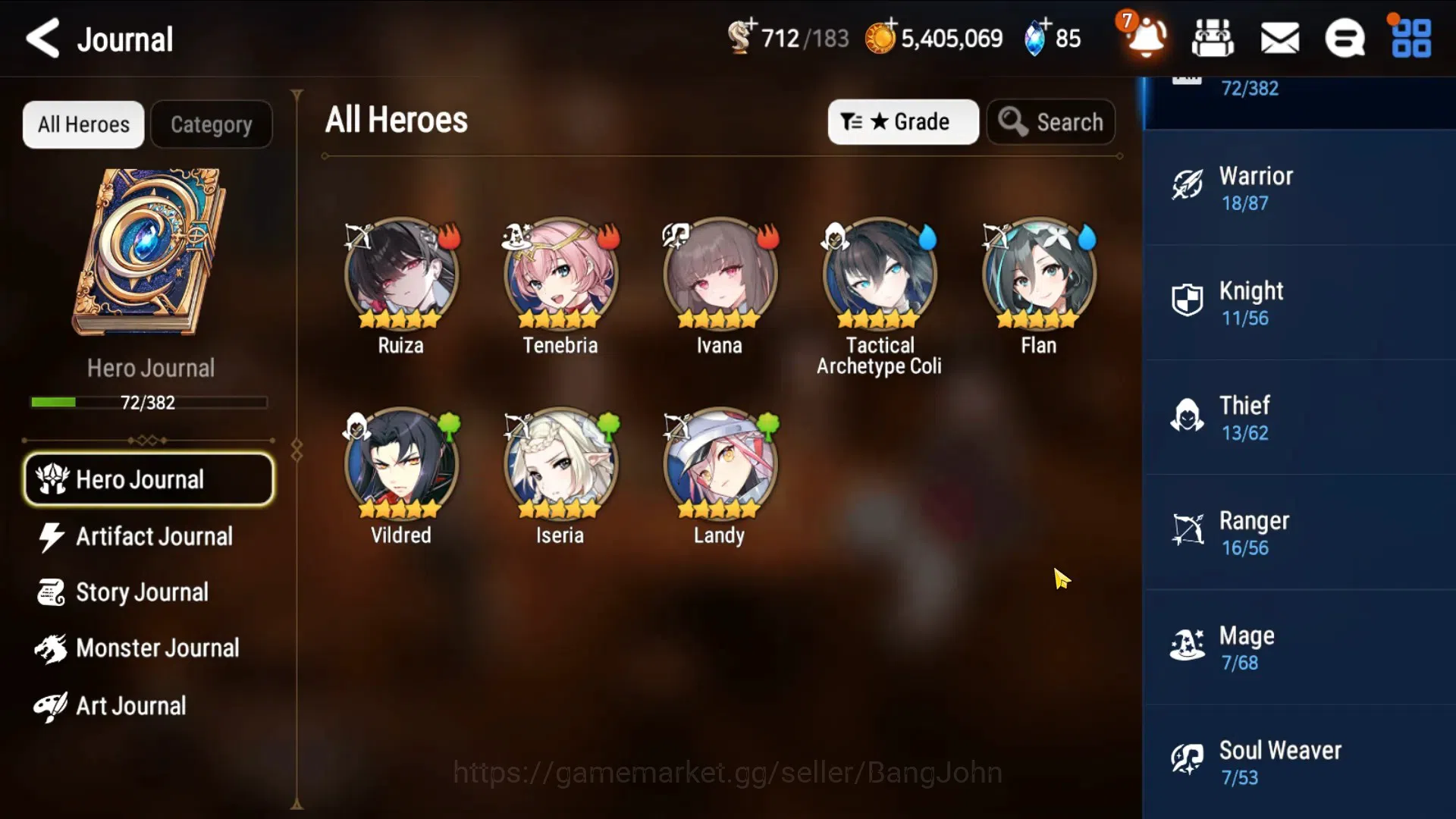 Epic Seven Accounts Global Unverif | Fresh Starter|2 ML (Rhianna & Luc image 14