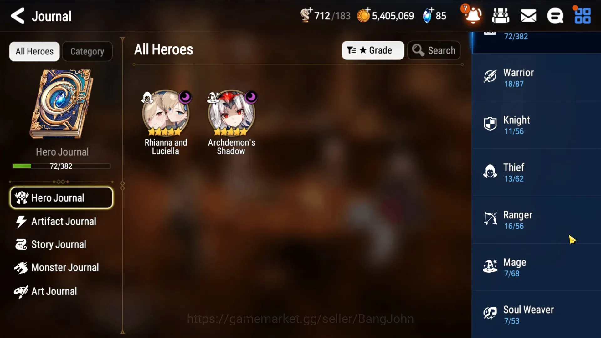Epic Seven Accounts Global Unverif | Fresh Starter|2 ML (Rhianna & Luc image 15
