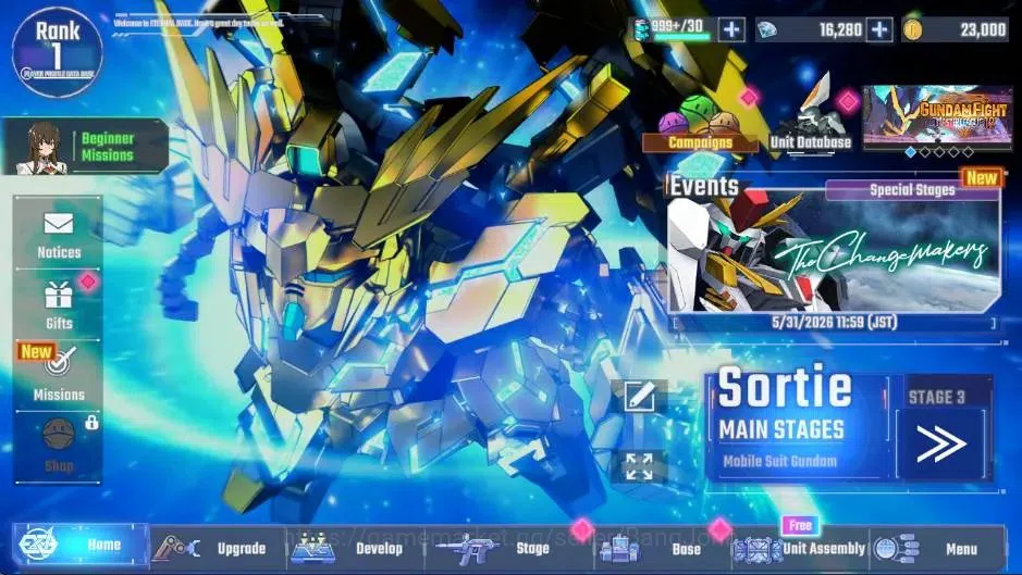 SD Gundam G Generation ETERNAL Accounts Global Rank01 |FreshStory|16K+ Diamond| 2MLB Unico image 10