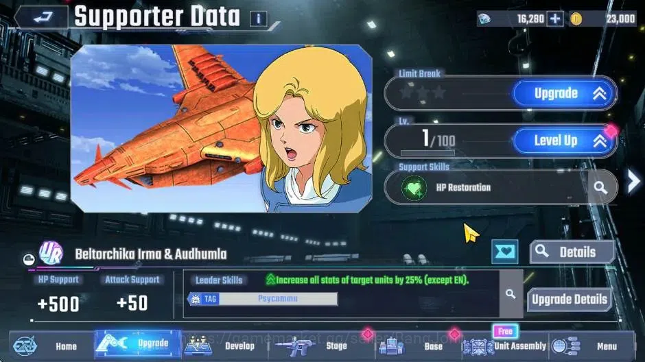 SD Gundam G Generation ETERNAL Accounts Global Rank01 |FreshStory|16K+ Diamond| 2MLB Unico image 4