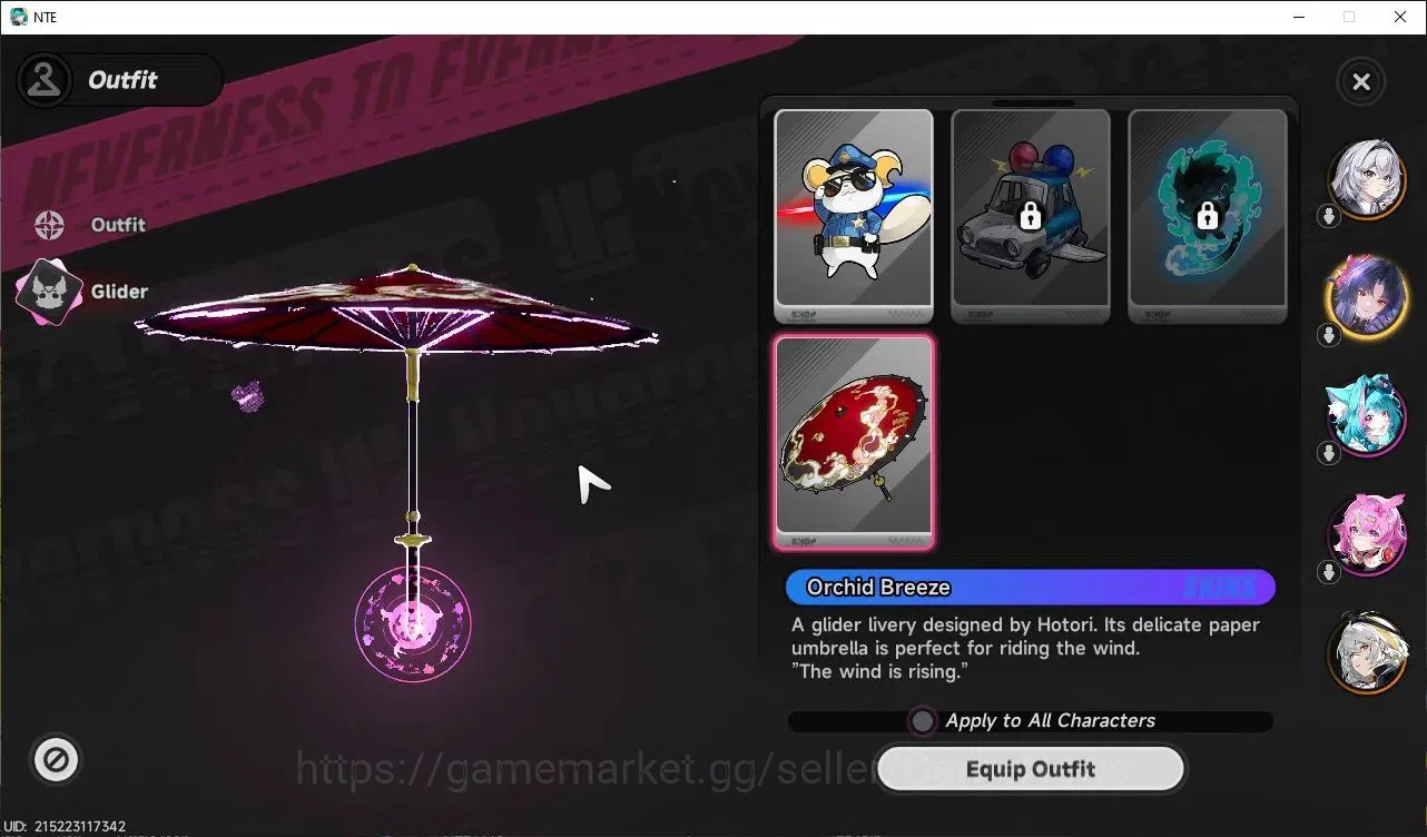 Neverness to Everness Accounts Global EU |HL 3| 2 SSR Hotori +Skin, Hathor +Orchi image 4