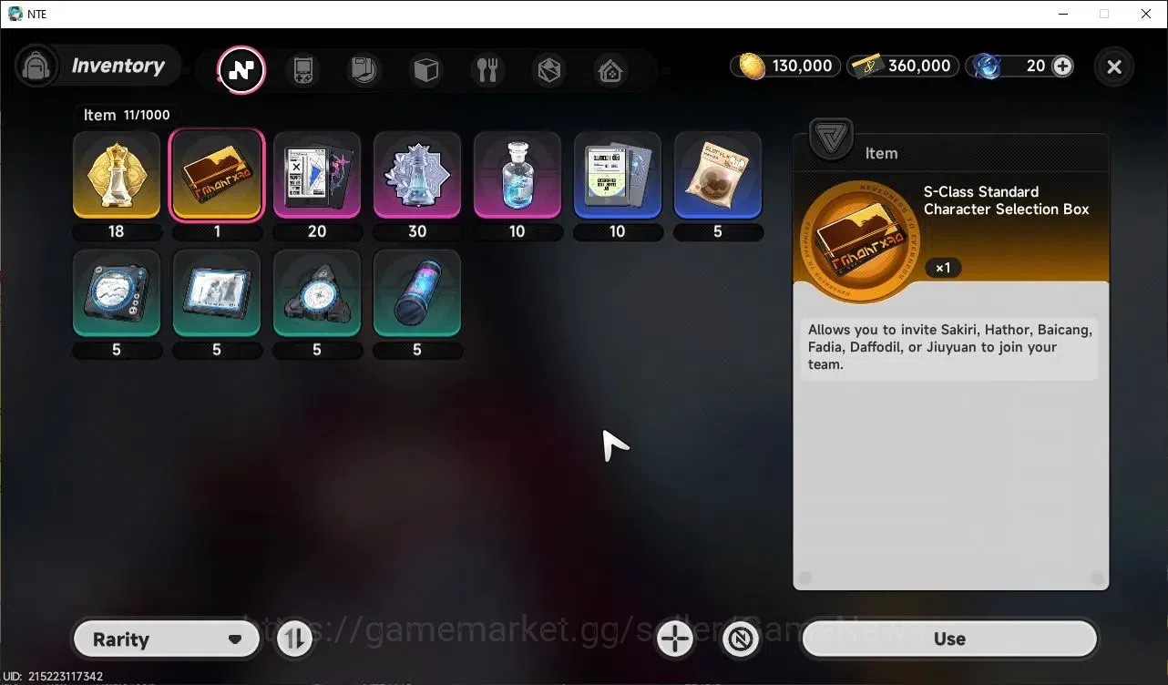 Neverness to Everness Accounts Global EU |HL 3| 2 SSR Hotori +Skin, Hathor +Orchi image 8