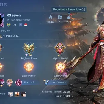 Mobile Legends: Bang Bang Accounts Others Global|Skin143|Expert|Sanrio Floryn|LBox Karina|10th: Layla|LB