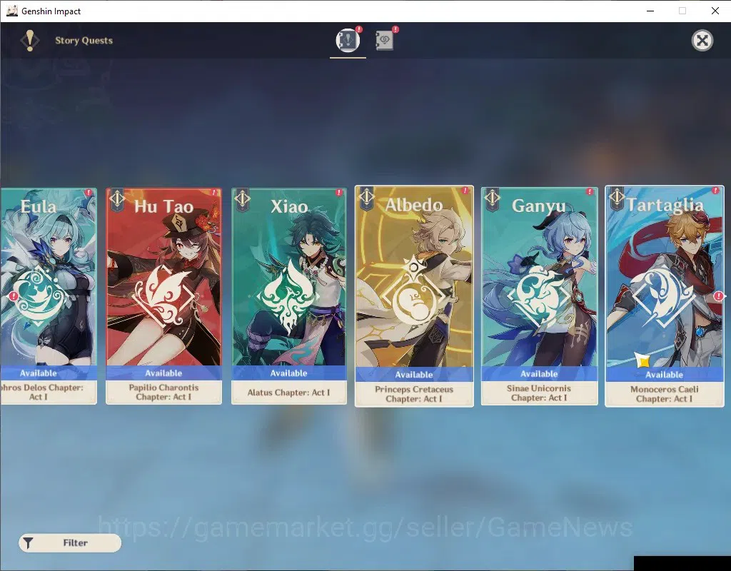 Genshin Impact Accounts ASIA | AR 48 | BD Unset | 2 Limited [Nefer,Lauma]  image 15