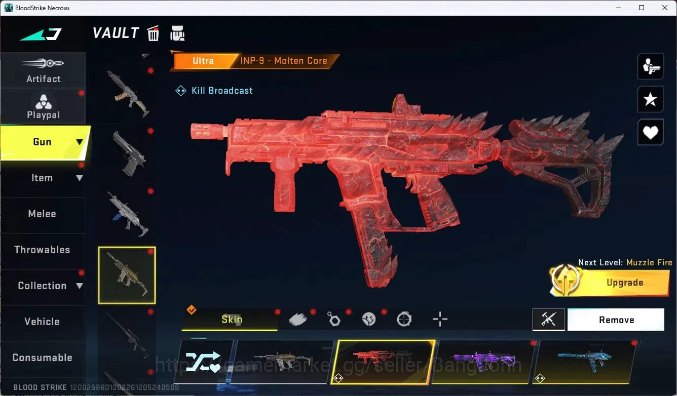Blood Strike Accounts [ASIA] 3 EVO GUN | 5 ETERNAL GUN |2 ULTRA GUN  |5  image 10