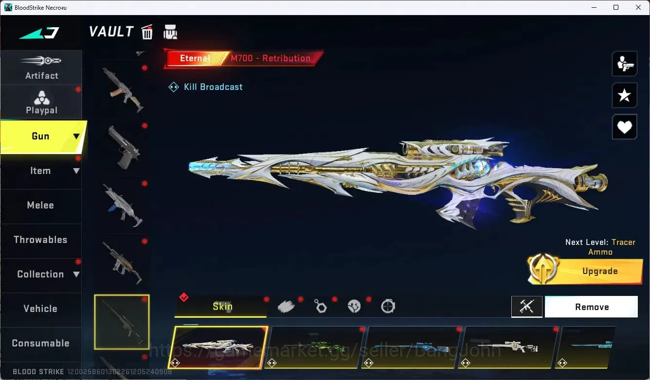 Blood Strike Accounts [ASIA] 3 EVO GUN | 5 ETERNAL GUN |2 ULTRA GUN  |5  image 11