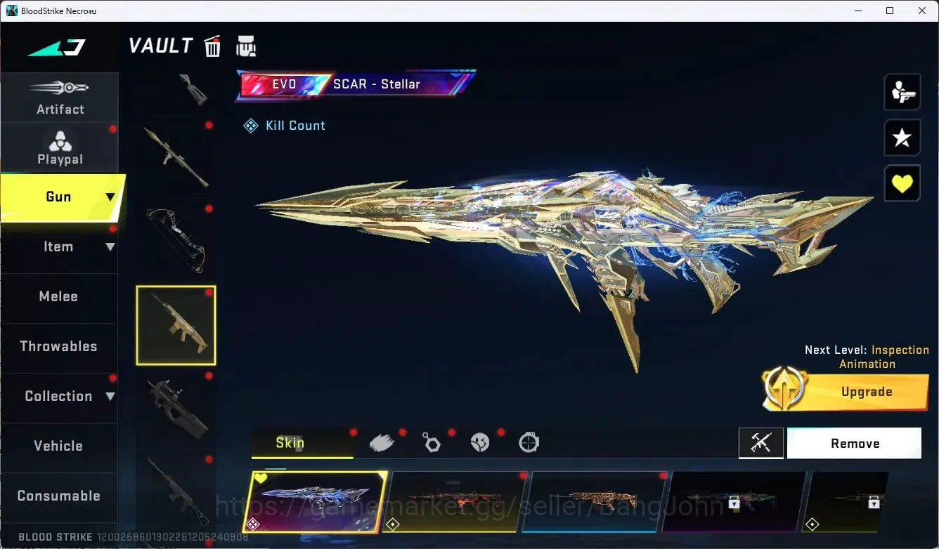 Blood Strike Accounts [ASIA] 3 EVO GUN | 5 ETERNAL GUN |2 ULTRA GUN  |5  image 12