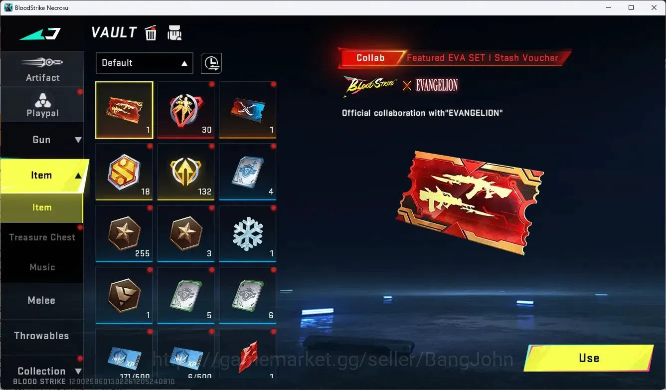Blood Strike Accounts [ASIA] 3 EVO GUN | 5 ETERNAL GUN |2 ULTRA GUN  |5  image 16