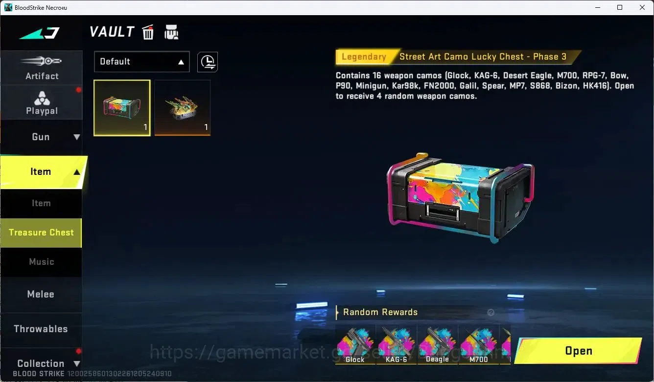 Blood Strike Accounts [ASIA] 3 EVO GUN | 5 ETERNAL GUN |2 ULTRA GUN  |5  image 17