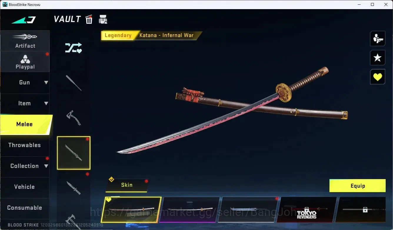 Blood Strike Accounts [ASIA] 3 EVO GUN | 5 ETERNAL GUN |2 ULTRA GUN  |5  image 18