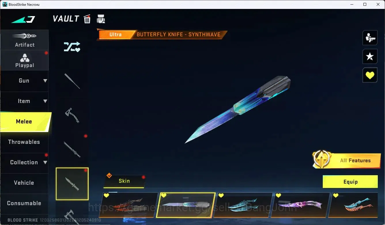 Blood Strike Accounts [ASIA] 3 EVO GUN | 5 ETERNAL GUN |2 ULTRA GUN  |5  image 20