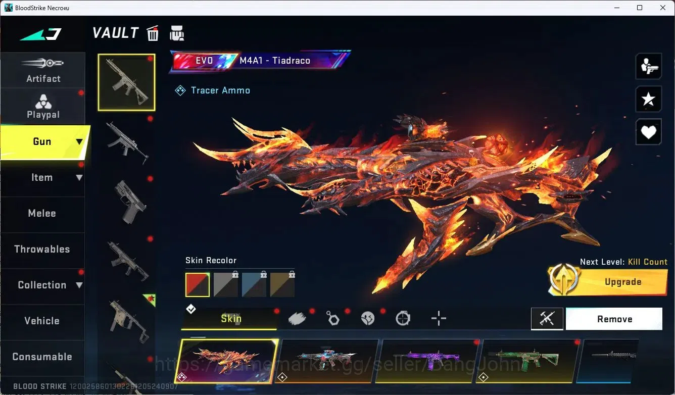 Blood Strike Accounts [ASIA] 3 EVO GUN | 5 ETERNAL GUN |2 ULTRA GUN  |5  image 3