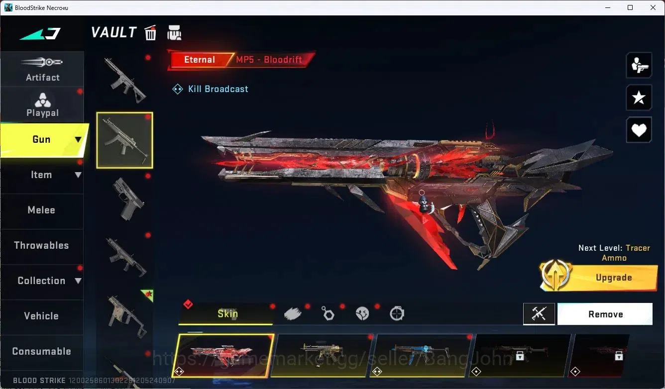 Blood Strike Accounts [ASIA] 3 EVO GUN | 5 ETERNAL GUN |2 ULTRA GUN  |5  image 4