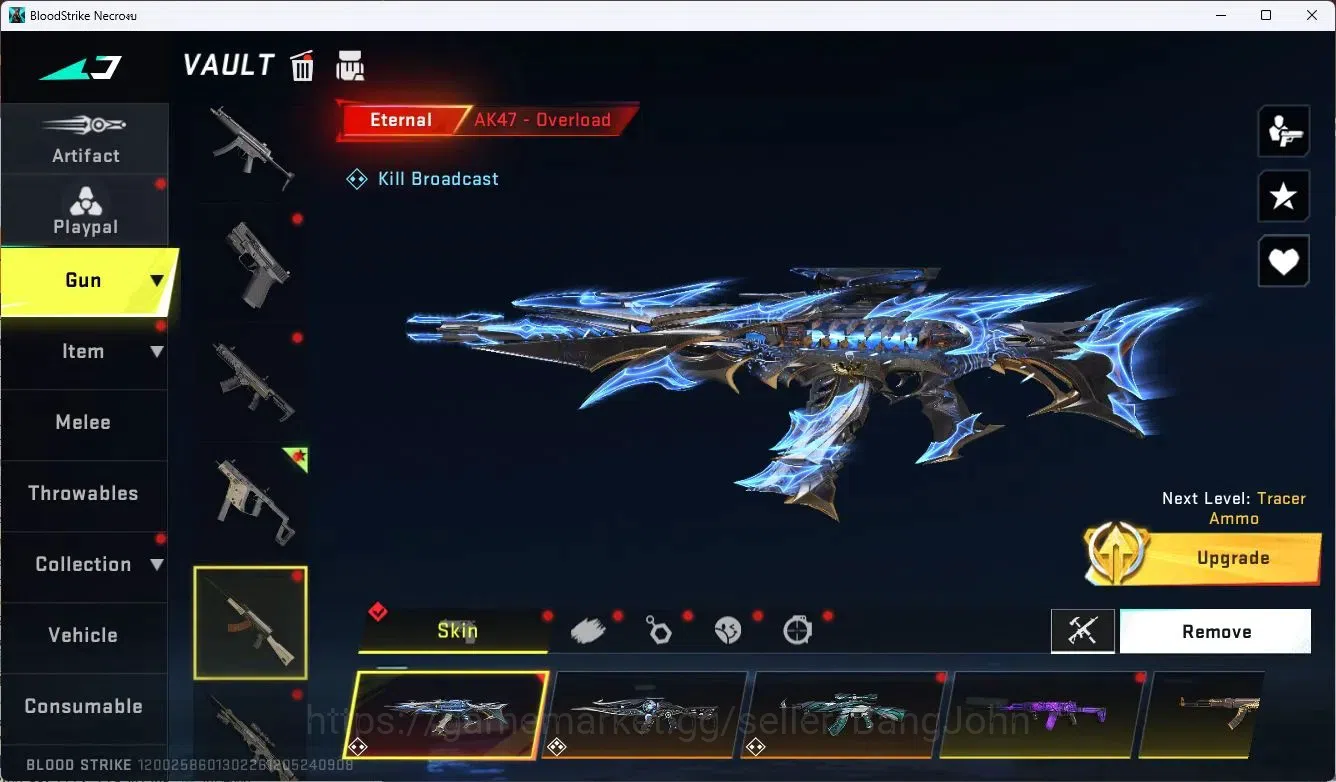 Blood Strike Accounts [ASIA] 3 EVO GUN | 5 ETERNAL GUN |2 ULTRA GUN  |5  image 6