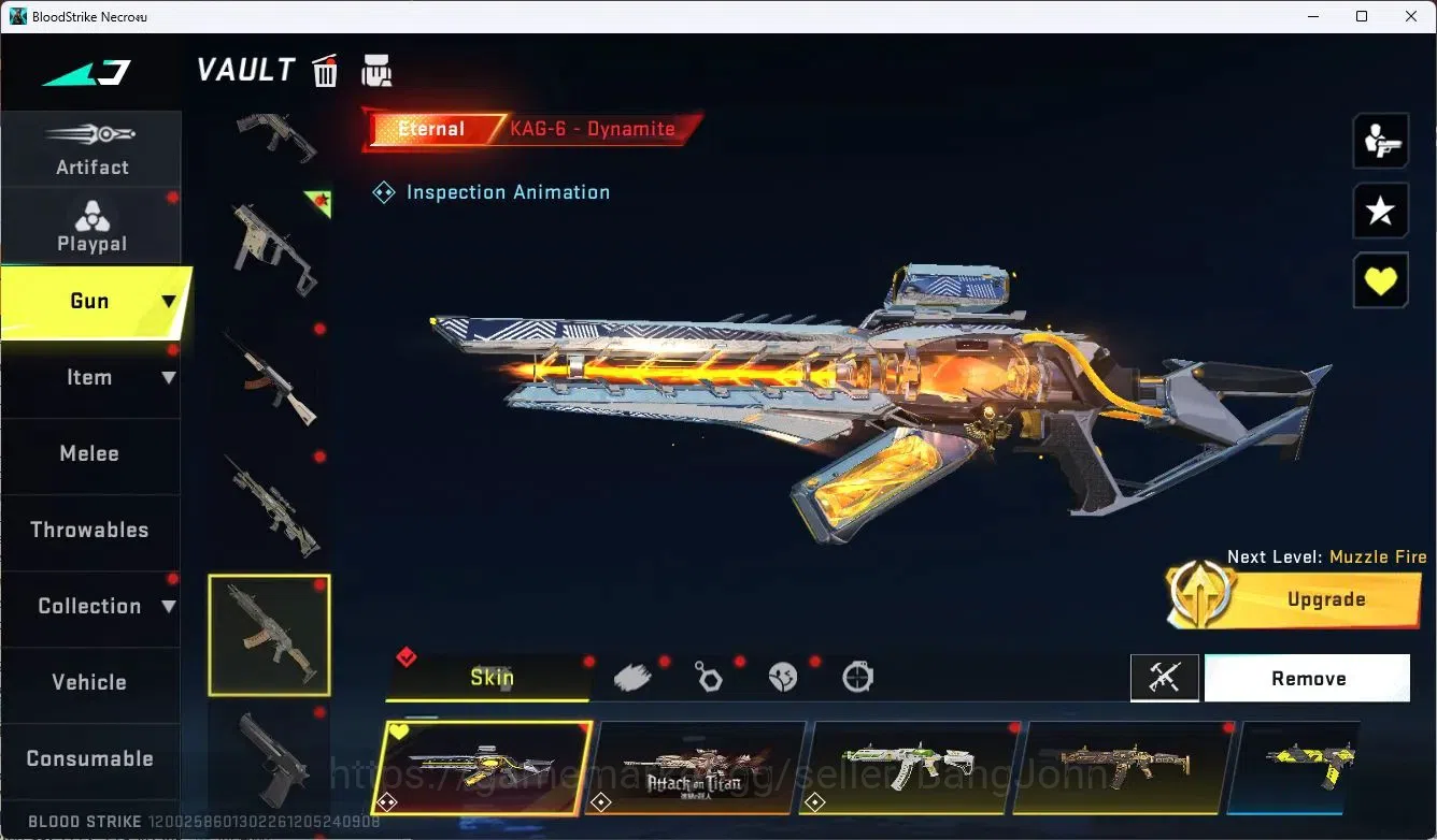 Blood Strike Accounts [ASIA] 3 EVO GUN | 5 ETERNAL GUN |2 ULTRA GUN  |5  image 7