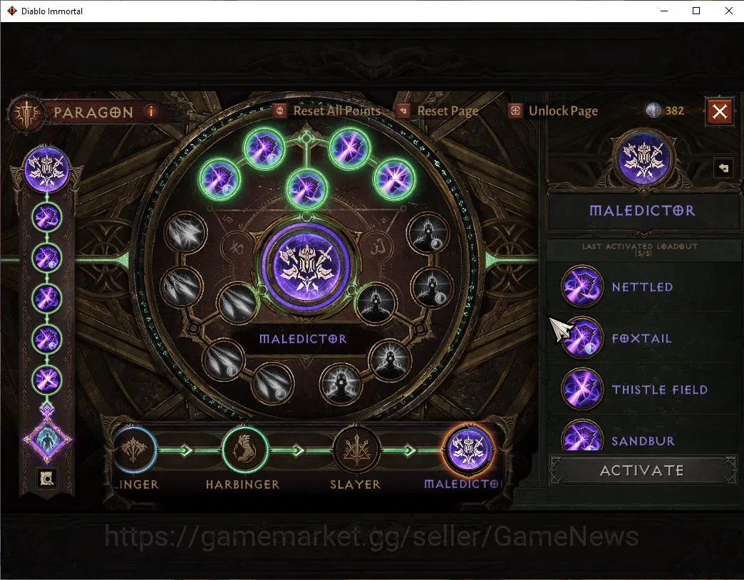 Diablo Immortal Accounts SEA-Izual|Change Server ON|Lv60(682)|Wizard|CR 35k image 10
