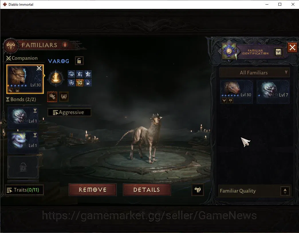 Diablo Immortal Accounts SEA-Izual|Change Server ON|Lv60(682)|Wizard|CR 35k image 11