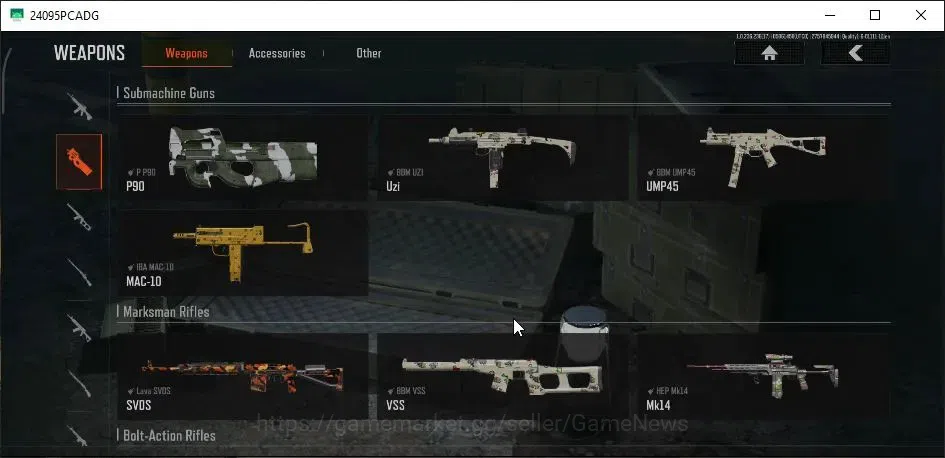Arena Breakout Accounts High-End MOBILE Lv30|SV 27M|CV 12M|Peace Set|Groza SS,Scarl SS,AK12 GM,MK14 HEP,Mosin ET|CN Off|Log 7