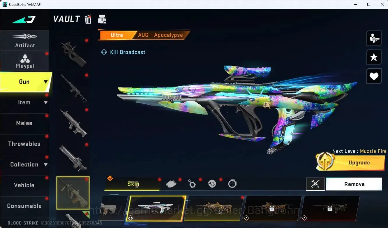 Blood Strike Accounts ASIA | 3 Collab Gun (EVA&7DS) | 4 Limited Gun | 11 image 15