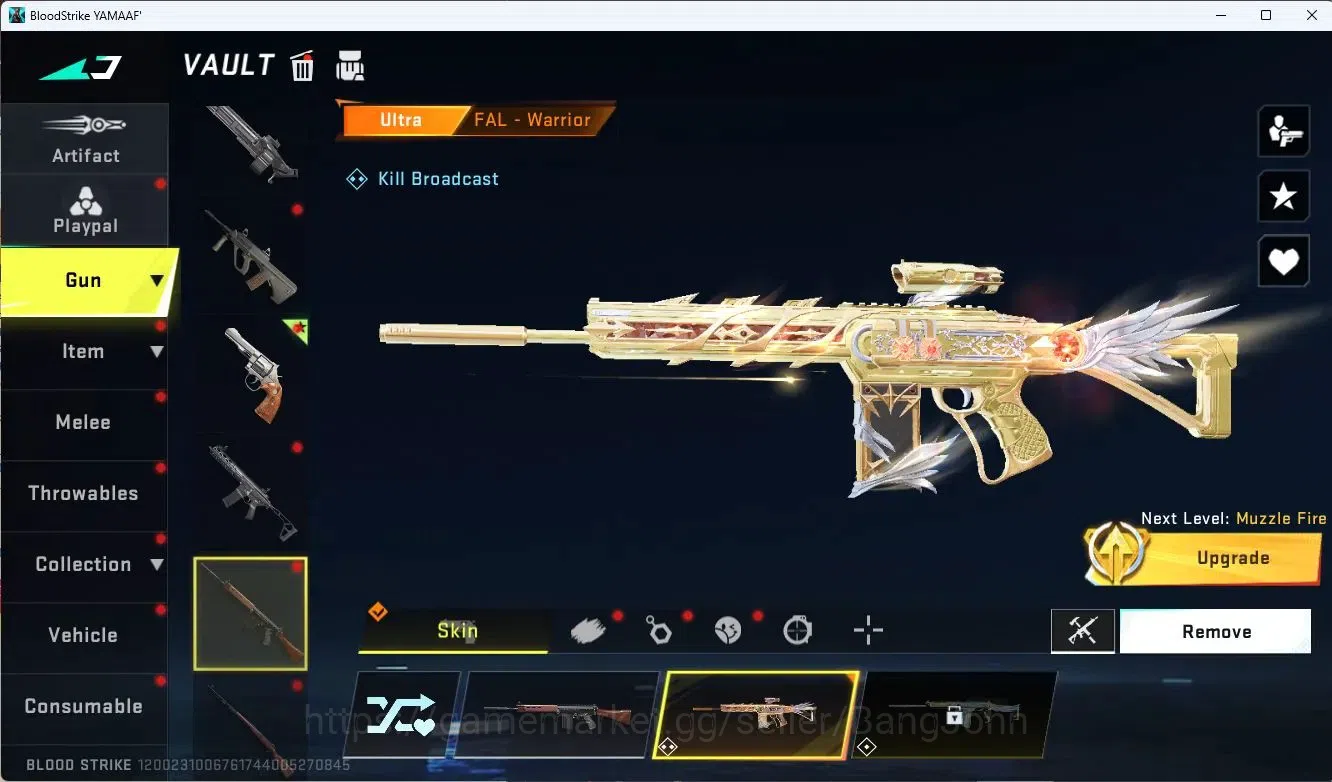 Blood Strike Accounts ASIA | 3 Collab Gun (EVA&7DS) | 4 Limited Gun | 11 image 18