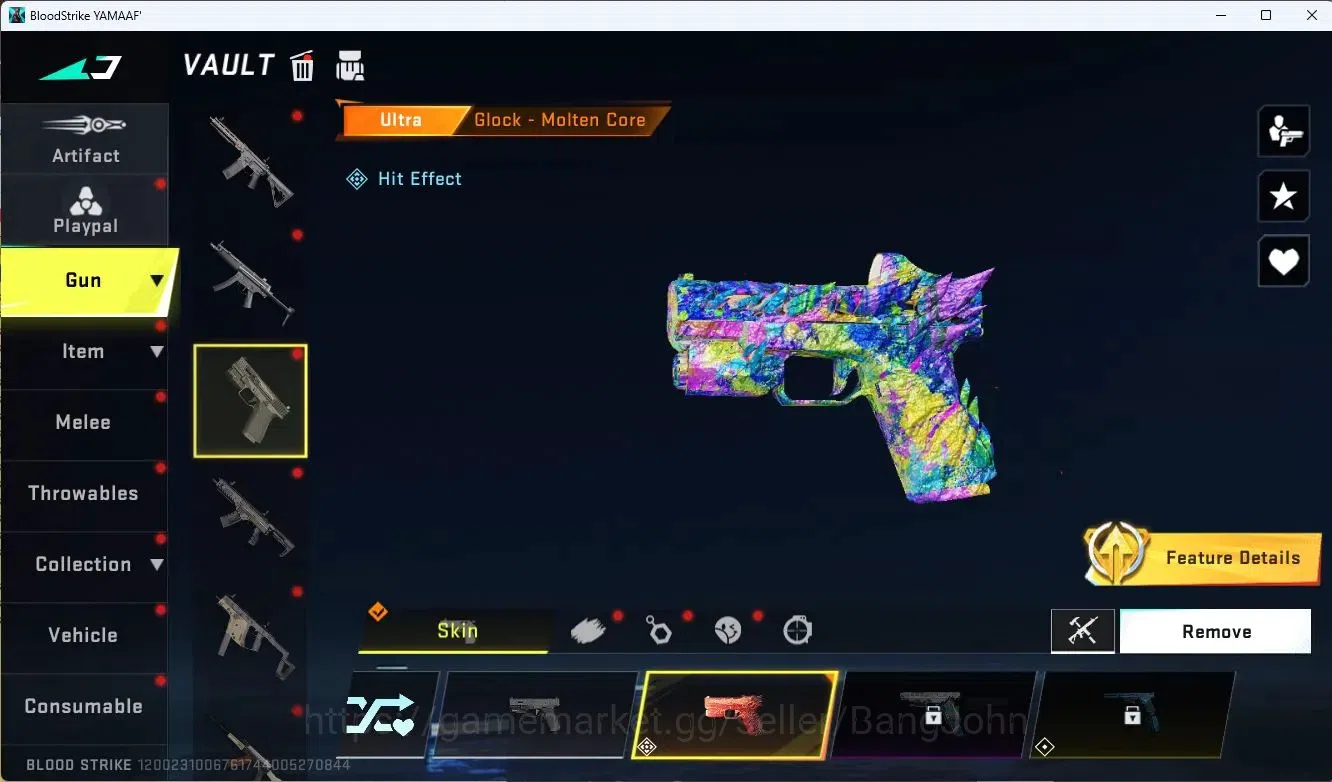 Blood Strike Accounts ASIA | 3 Collab Gun (EVA&7DS) | 4 Limited Gun | 11 image 4