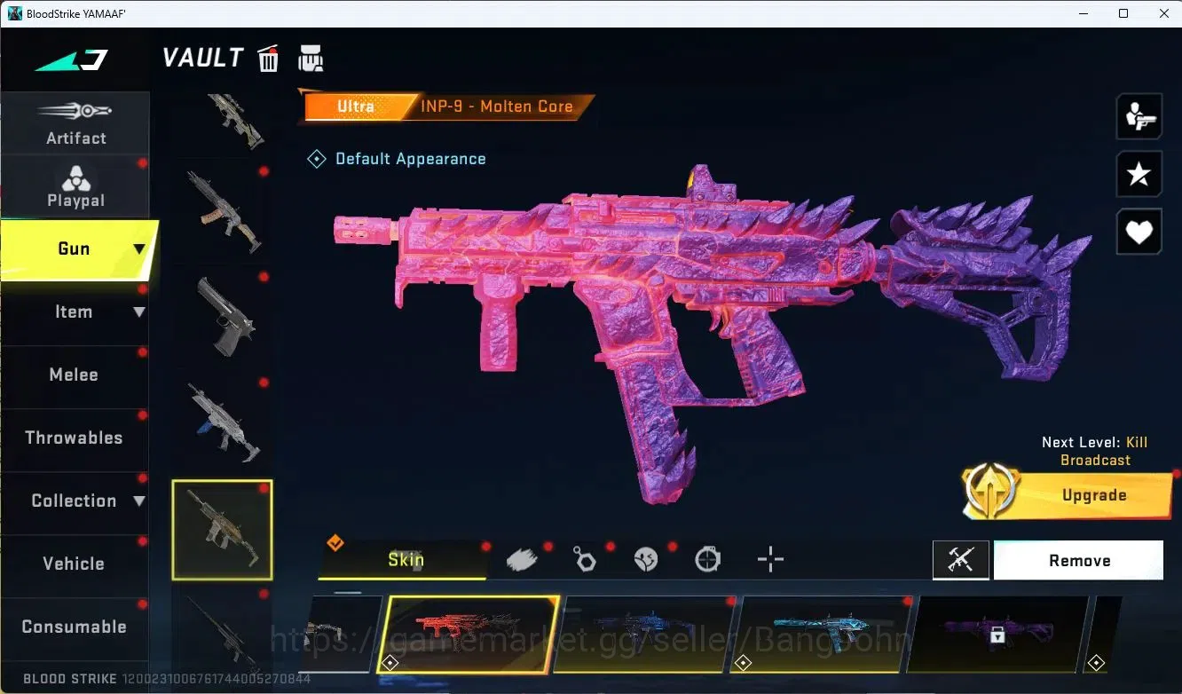 Blood Strike Accounts ASIA | 3 Collab Gun (EVA&7DS) | 4 Limited Gun | 11 image 9