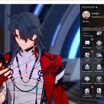 Honkai Star Rail Accounts Starter ASIA Allunset | Starter TL34 | 1 Lim (M.Blade) + Archer,Bailu |MC Male|Detail Check