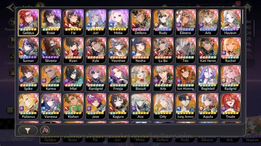 Seven Knights Re:Birth Accounts Global|Full 1