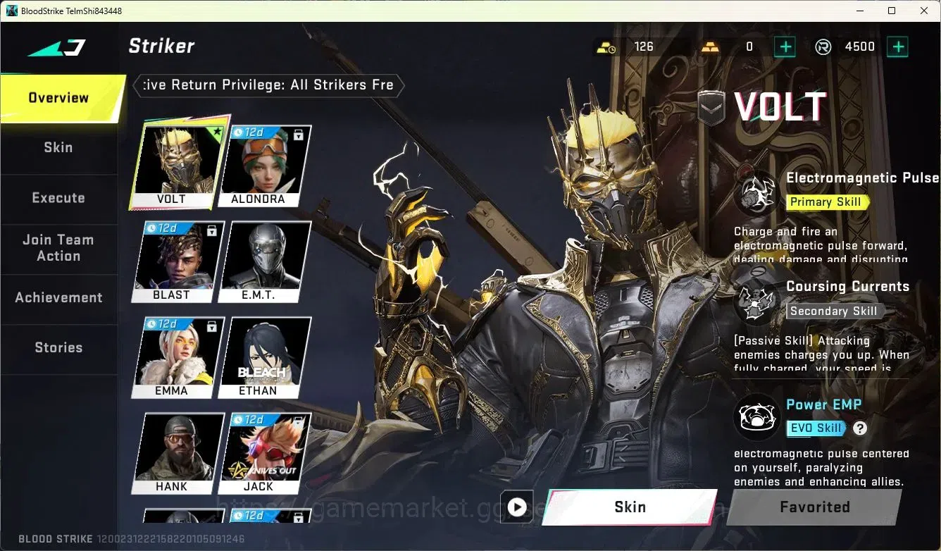 Blood Strike Accounts ASIA | Legendary M4A1-Venom | Legendary kAR98K-Sun image 5