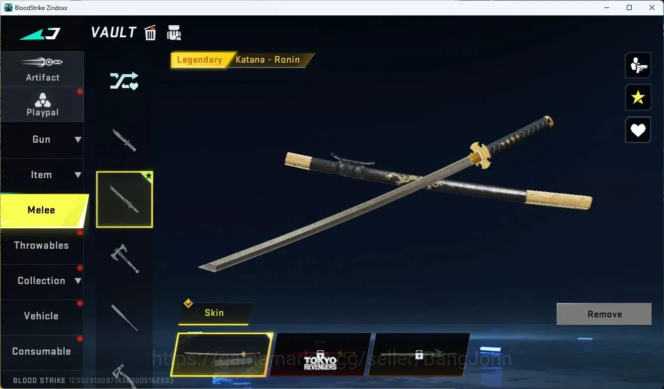 Blood Strike Accounts ASIA| TR Katana | Eternal ZERO Odashadow | Ultra Z image 10