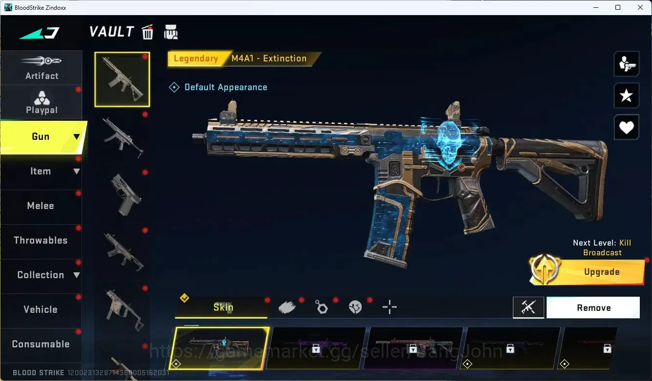 Blood Strike Accounts ASIA| TR Katana | Eternal ZERO Odashadow | Ultra Z image 4