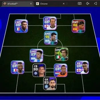 eFootball Legends & Iconic Players Mobile|PW 2574|Epic Andrea Pirlo|Showtime Lionel M image 1