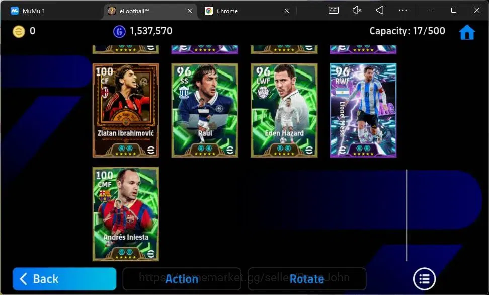 eFootball Accounts Mobile|PW 3175|Bigtime Ibrahimović|Epic Gerrard,Se image 5