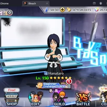 Bleach: Brave Souls Accounts Mid-Tier Global |9K BP+20K Orb|Mid Game|Ichigo 10th|Isane Sw23|Hanataro Healer|KlabID|Check SS