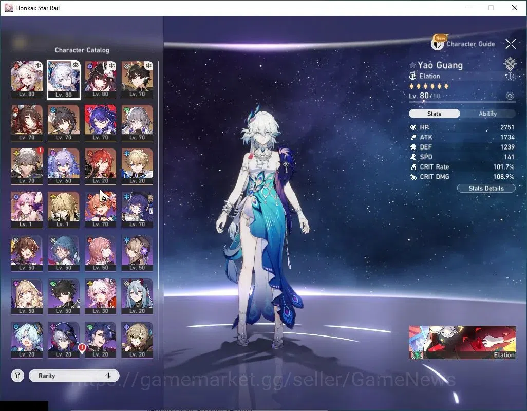 Honkai Star Rail Accounts Asia|TL 64|2,6K SJ|Premium Elation|9 Limited|Sparx image 4