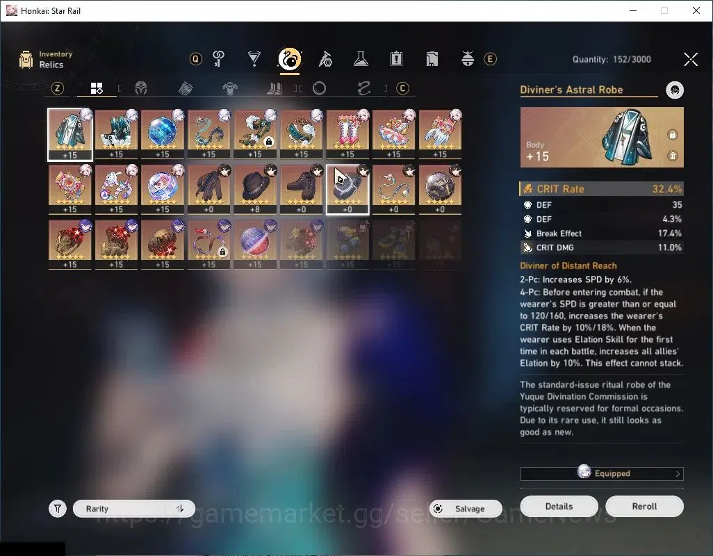 Honkai Star Rail Accounts Asia|TL 64|2,6K SJ|Premium Elation|9 Limited|Sparx image 6