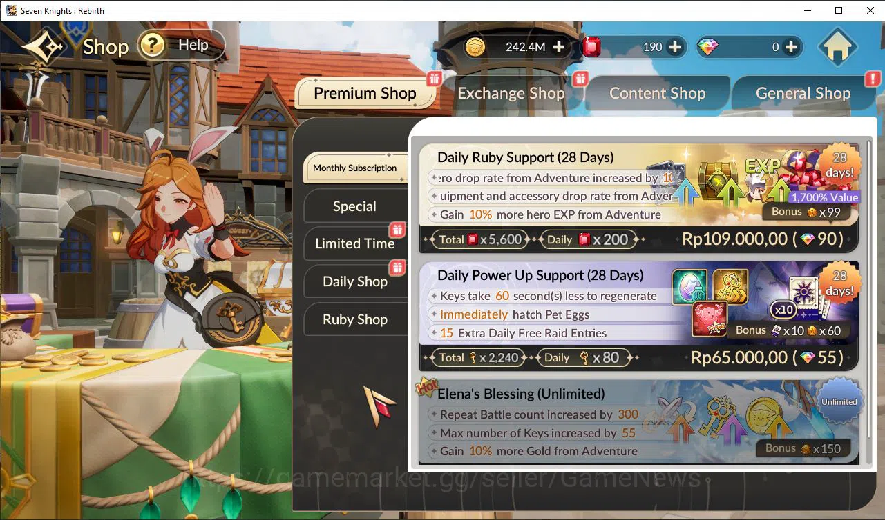 Seven Knights Re:Birth Accounts Global SEA|2 Ex-7k[FaiTC2,Juri]+15TC6[Freyja,Kyle, image 13