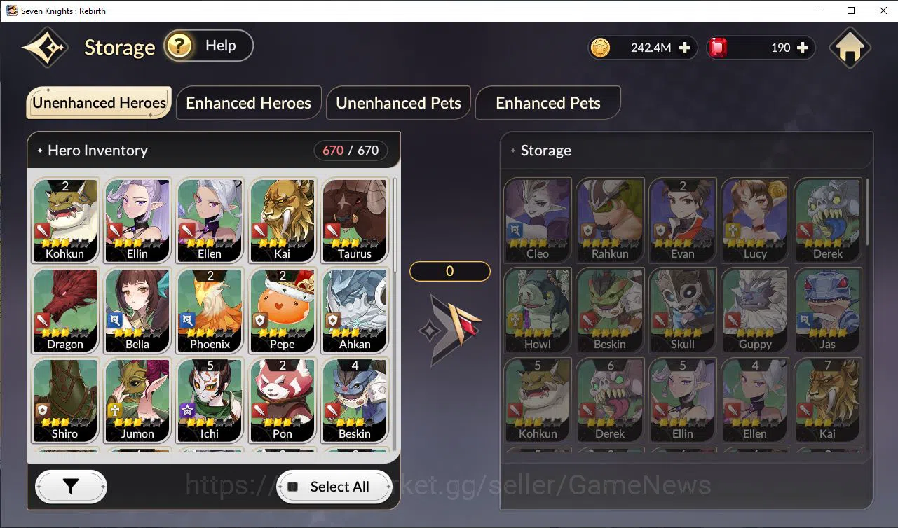 Seven Knights Re:Birth Accounts Global SEA|2 Ex-7k[FaiTC2,Juri]+15TC6[Freyja,Kyle, image 4