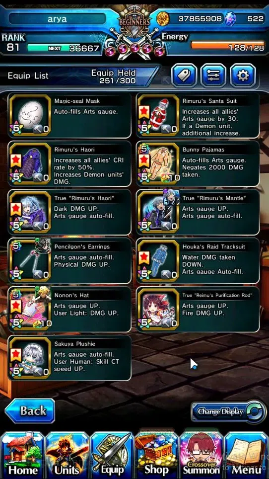 Grand Summoners Accounts Global|Rank 81|522 cc|20 Ascend|Choi Jong-InTW,DL image 17
