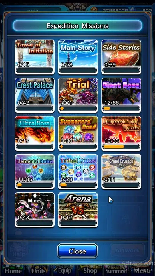 Grand Summoners Accounts Global|Rank 81|522 cc|20 Ascend|Choi Jong-InTW,DL image 19