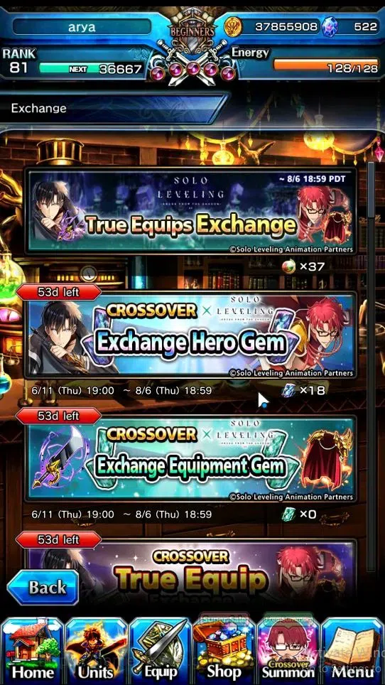 Grand Summoners Accounts Global|Rank 81|522 cc|20 Ascend|Choi Jong-InTW,DL image 20