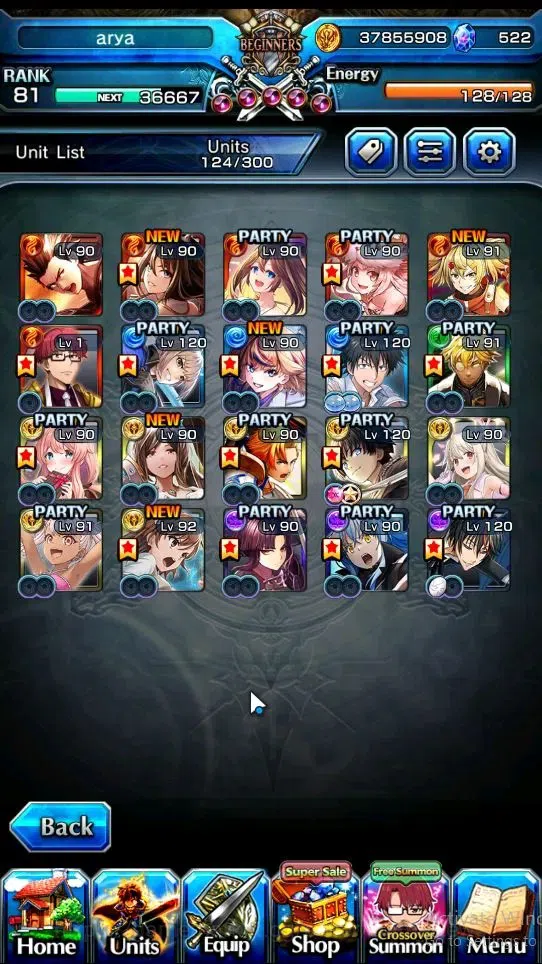 Grand Summoners Accounts Global|Rank 81|522 cc|20 Ascend|Choi Jong-InTW,DL image 4