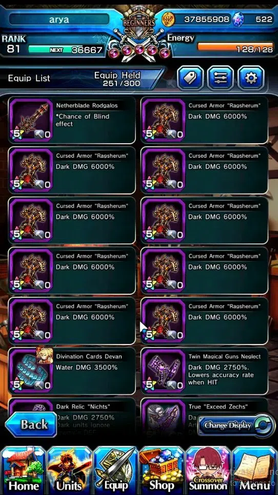 Grand Summoners Accounts Global|Rank 81|522 cc|20 Ascend|Choi Jong-InTW,DL image 9